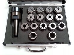ER40 Collet Set - 15-Piece MT3 Imperial