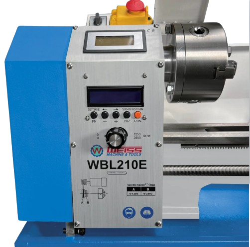 Electronic Leadscrew (ELS) Brushless Motor Bench Lathes