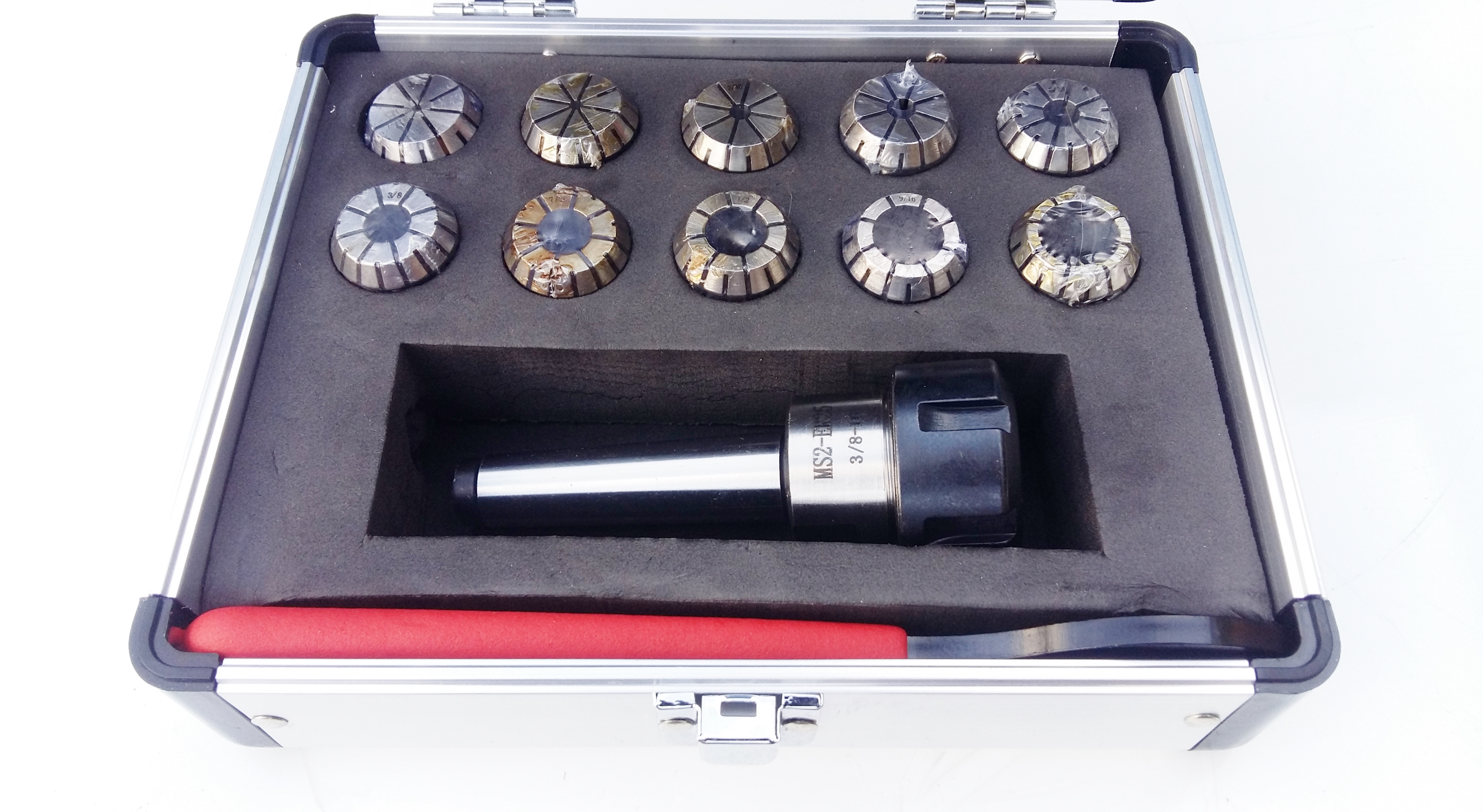 ER25 Collet Set - 10 Piece MT2 IMPERIAL 