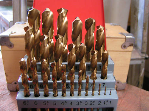 25pc Ground HSS TiN coated Twist Drill Set 1-13mm 
