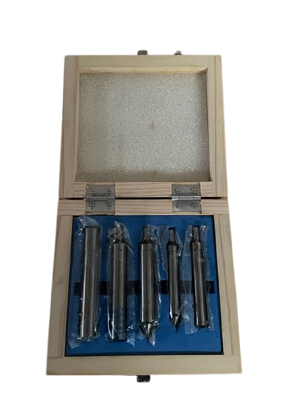 Amadeal 5 Piece Edge Finder Set Hardened Steel 